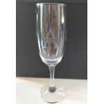 Champagneglas met naam 